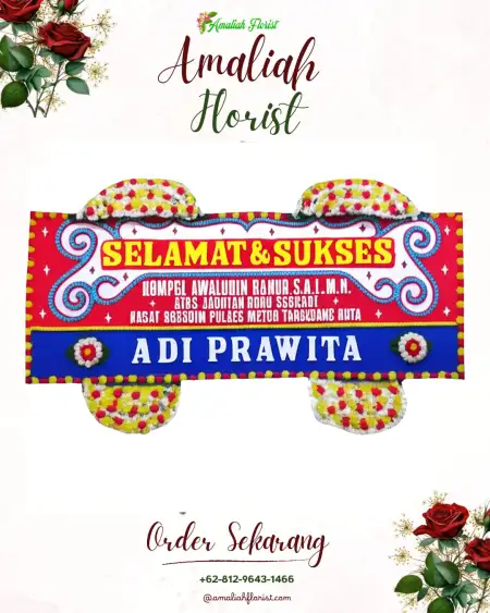 Papan Bunga Ucapan Selamat Muara Batang Toru